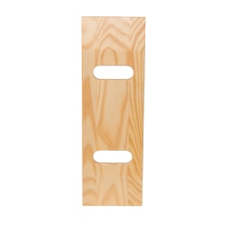 DMI Bariatric Deluxe Wood Transfer Board, 8" x 24", Southern Yellow Pine