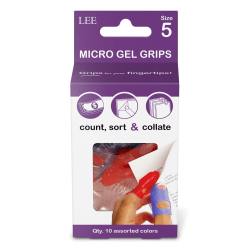 Tippi® Fingertip Grips, Assorted, #5, Pack Of 10