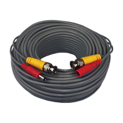 Night Owl - Power/video extension cable - BNC, power DC jack male to BNC, power DC jack - 100 ft