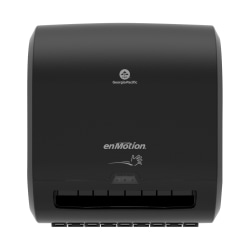 enMotion® Impulse® 8" 1-Roll Automated Touchless Paper Towel Dispenser, 59498A, 12.7" x 8.58" x 13.8", Black, 1 Dispenser
