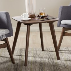 Baxton Studio Nelly End Table, Walnut