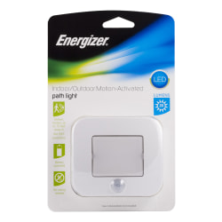 Energizer® LED Motion Activated Indoor/Outdoor Path Light, White