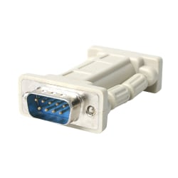 StarTech.com DB9 RS232 Serial Null Modem Adapter - M/F - Cost-effective way of converting a straight through cable into a null modem cable