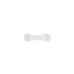 Medline Tube Securement Devices, Small, 1/16" x 3/16", White, Pack Of 100