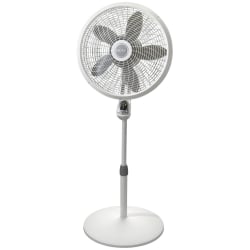 Lasko® Cyclone® 18? Pedestal Fan With Remote Control, White