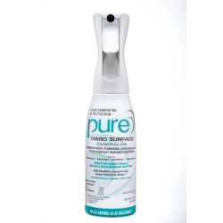 Pure Hard Surface Disinfectant, 20 Oz, White