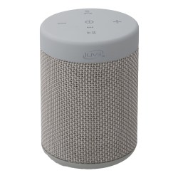 iLive ISBW108 Bluetooth® Waterproof Speaker, 3.5"H x 2.6"W x 2.6"D, Gray, ISBW108LG