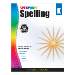 Spectrum Spelling, Grade K