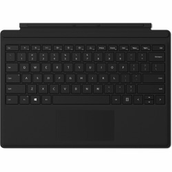 Microsoft Keyboard/Cover Case Microsoft Surface Pro, Surface Pro 3, Surface Pro 4, Surface Pro 6, Surface Pro 7, Surface Pro 7+ Tablet - Black - 8.5" Height x 11.6" Width x 0.2" Depth
