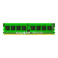 Kingston ValueRAM 4GB DDR3 SDRAM Memory Module - For Desktop PC - 4 GB (1 x 4GB) - DDR3-1600/PC3-12800 DDR3 SDRAM - 1600 MHz - CL11 - 1.35 V - Non-ECC - Unbuffered - 240-pin - DIMM - Lifetime Warranty