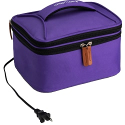 HOTLOGIC Portable Personal Expandable Mini Oven XP, 4-1/2"H x 7-1/2"W x 9-1/2"D, Purple