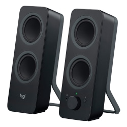 Logitech® Z207 Bluetooth® Computer Speakers, Black, Pack Of 2