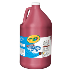 Crayola® Washable Paint, Red, Gallon