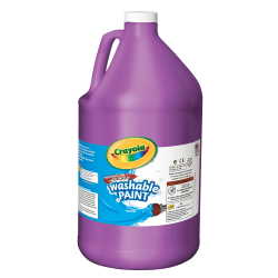 Crayola® Washable Paint, Violet, Gallon