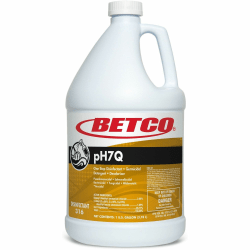 Betco pH7Q Neutral Disinfectant - For Multipurpose, Multi Surface - Liquid - 128 fl oz (4 quart) - 7 to 8 pH - 3160400