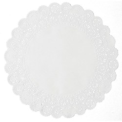 Lace Doilies, 5", Carton Of 10