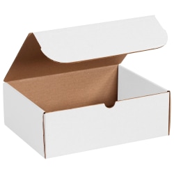 Partners Brand Literature Mailers, 17 1/4" x 11 1/4" x 6", White, Pack Of 25