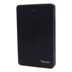 SKILCRAFT® Portable External Hard Drive, 2TB, Black