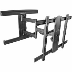StarTech.com Full Motion TV Wall Mount - For up to 80" VESA Mount Displays - Articulating Arm - Steel - Adjustable Wall Mount TV Bracket - 1 Display(s) Supported80" Screen Support - 110.23 lb Load Capacity
