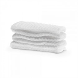 Medline Pre-Cut Elastic Wound Retainer Nets, Large Hand, 4" x 24", White, Pack Of 25