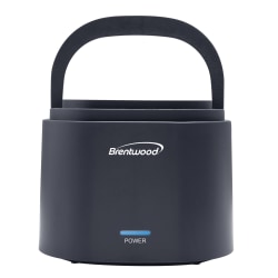 Brentwood® 110-Volt 50-Watt Portable Leakproof Electric Lunch Box, 0.625-Qt., Blue