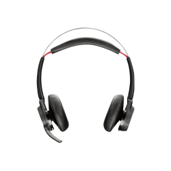 Poly Voyager Focus UC B825 - No charging stand - headset - on-ear - Bluetooth - wireless - active noise canceling