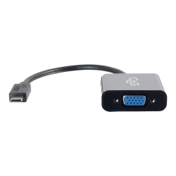 C2G USB C to VGA Video Adapter Converter - USB 3.1 - 1080p - M/F - USB Type C to VGA Video Adapter Dongle Hub