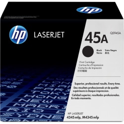 HP 45A Black Toner Cartridge, Q5945A