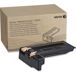 Xerox® 4265 Black High Yield Toner Cartridge, 106R02734