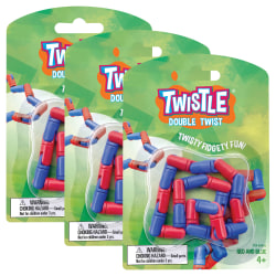 Teacher Created Resources Twistle Double Twist, Red & Blue, Pack Of 3