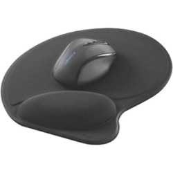 Kensington® Mouse Pad/Wrist Pillow, Black