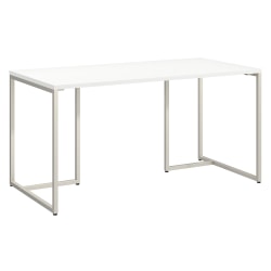 kathy ireland® Office by Bush Business Furniture Method 60"W Table Computer Desk, White, Standard Delivery