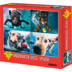 Willow Creek Press 1,000-Piece Puzzle, Underwater Dogs: Splash