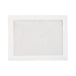 LUX #9 1/2 Full-Face Window Envelopes, Middle Window, Gummed Seal, Bright White, Pack Of 250