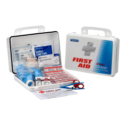 PhysiciansCare® Office First Aid Kit, White, 131 Pieces