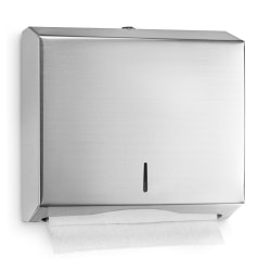 Alpine Multi-Fold C-Fold Paper Towel Dispenser, 10-1/4"H x 11-1/4"W x 4"D, Stainless Steel