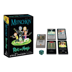 USAopoly MUNCHKIN: Rick And Morty Card Game