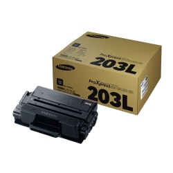 HP 203L High Yield Black Toner Cartridge for Samsung MLT-D203L, SU901A