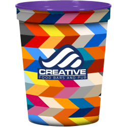 Custom Full-Color Big Game Stadium Cup, 16 Oz