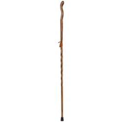 Brazos Walking Sticks™ Fitness Walker Oak Walking Stick, 55", Brown