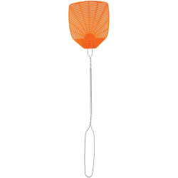 PIC Wire Fly Swatter - 4.8" Width x 0.1" Height x 20.5" Length - 1 - Assorted