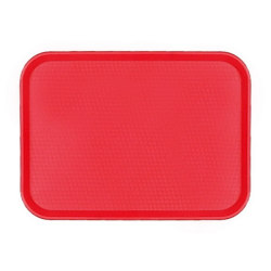 Cambro Fast Food Tray, 14" x 18", Red