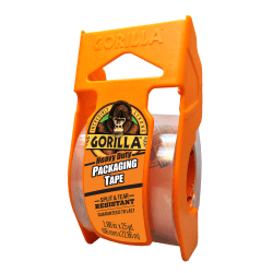 Gorilla Heavy-Duty Packaging Tape, 1.88" x 25 Yd., Clear