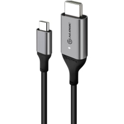 ALOGIC Ultra - Video / audio cable - 24 pin USB-C male to HDMI male - 6.6 ft - shielded - space gray - 4K support