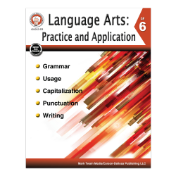 Mark Twain Media Language Arts: Practice And Application, Grade 6