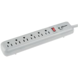 Innovera 6-Outlets Surge Suppressor - 6 - 1080 J - 6 ft