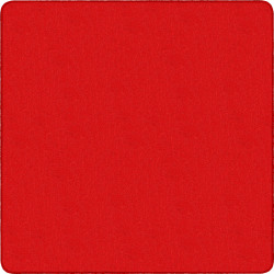 Flagship Carpets Americolors Rug, Square, 6' x 6', Rowdy Red