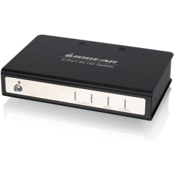 IOGEAR GHSP8422 4K 2-Port HDMI Splitter - Video/audio splitter - 2 x HDMI - desktop