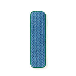 Rubbermaid Commercial Products HYGEN 18" Microfiber Mop Pad, Green