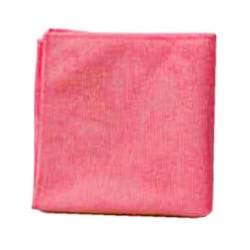 Rubbermaid® Microfiber Cloths, 12" x 12", Red, Pack of 24 Cloths